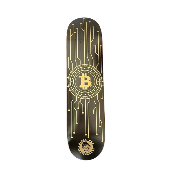 Bitcoin Skateboard Deck